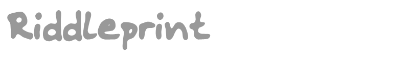 Riddleprint