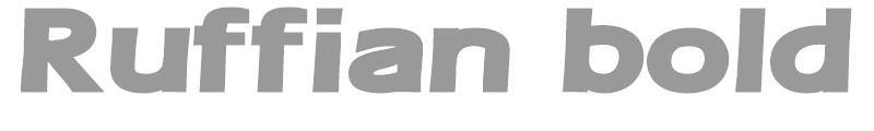 Ruffian bold