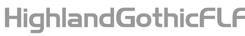 HighlandGothicLightFLF