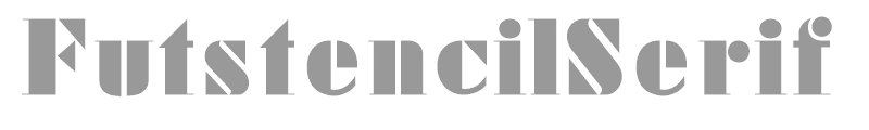 FutstencilSerif