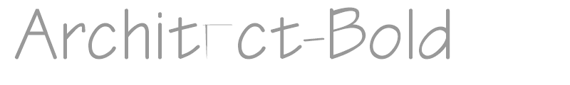 Architect-Bold