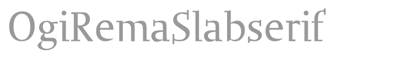 OgiRemaSlabserif