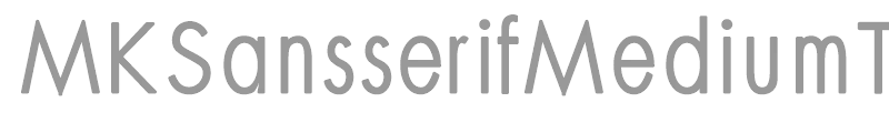 MKSansserifMediumTallX