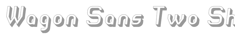 Wagon Sans Two Shaded