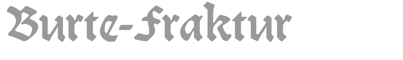 Burte-Fraktur