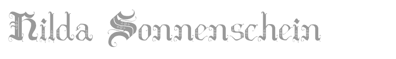 Hilda Sonnenschein