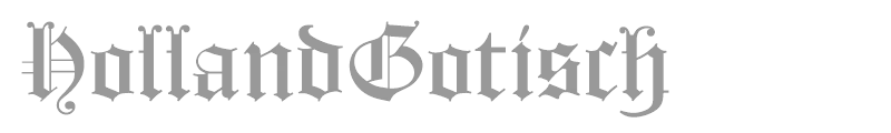 HollandGotisch