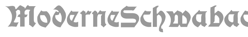 ModerneSchwabacher