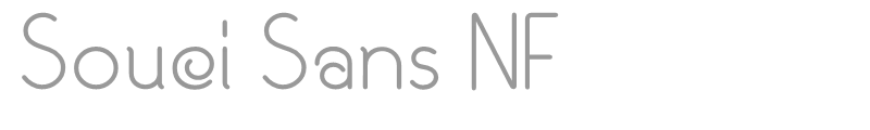 Souci Sans NF
