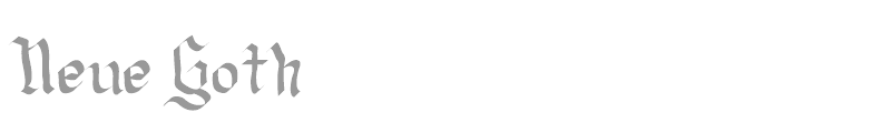 Neue Goth