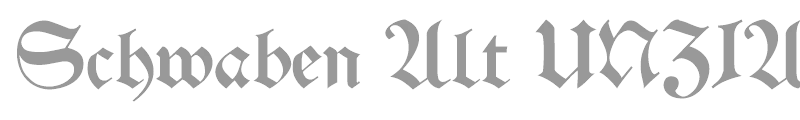 Schwaben Alt UNZ1A
