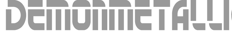 DemonMetallicFont
