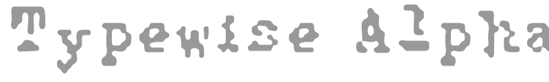 Typewise Alpha