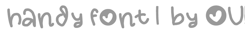 handy font 1 by OUBYC