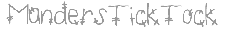MandersTickTock