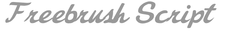 Freebrush Script