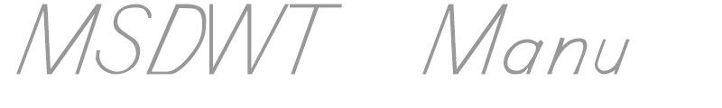 MSDWT Manu