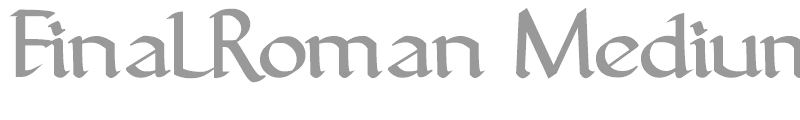 FinalRoman Medium