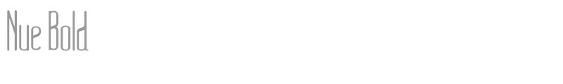 Nue Bold