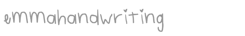 emmahandwriting
