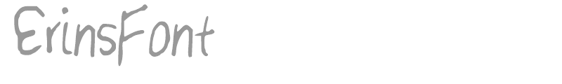 ErinsFont