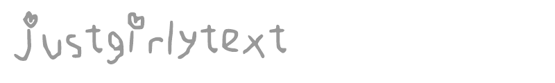 justgirlytext