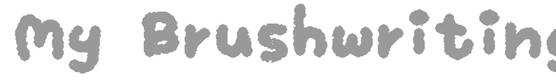 My Brushwriting