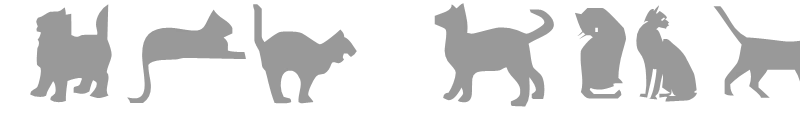 Cat Silhouettes