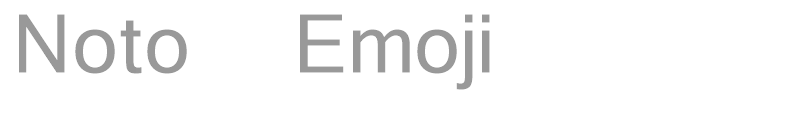 Noto Emoji