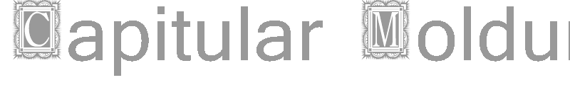 Capitular Moldurada
