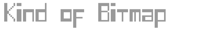 Kind of Bitmap