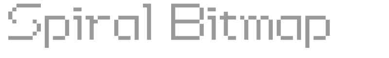 Spiral Bitmap