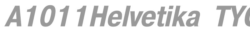 A1011Helvetika  TYGRA