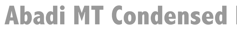 Abadi MT Condensed Extra Bold
