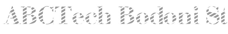 ABCTech Bodoni Stripe2