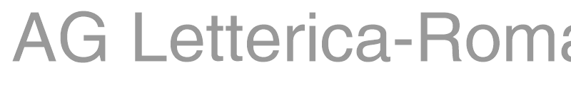 AG Letterica-Roman