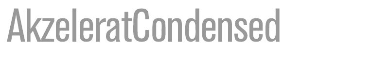 AkzeleratCondensed