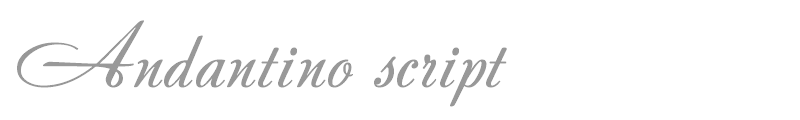 Andantino script