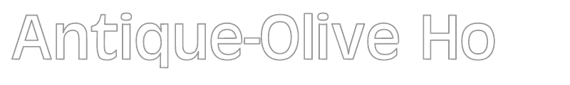 Antique-Olive Ho