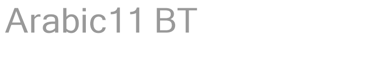Arabic11 BT