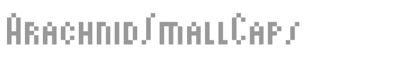 ArachnidSmallCaps