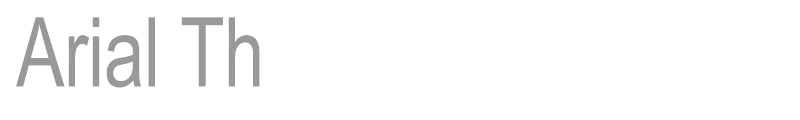 Arial Th