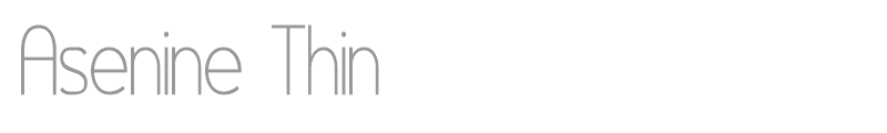 Asenine Thin