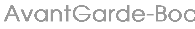 AvantGarde-Book Bold
