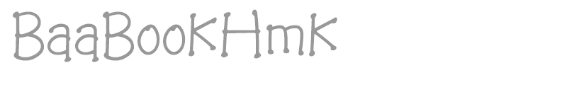 BaaBookHmk