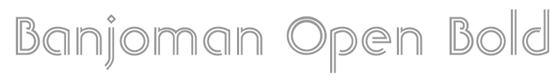 Banjoman Open Bold