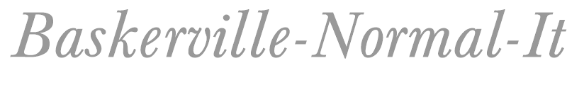 Baskerville-Normal-Italic