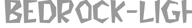 Bedrock-Light-Bold