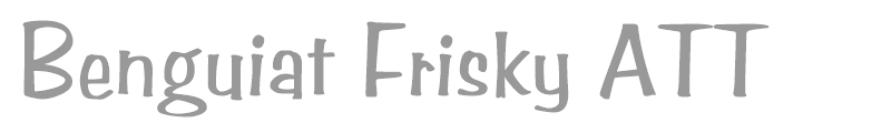 Benguiat Frisky ATT