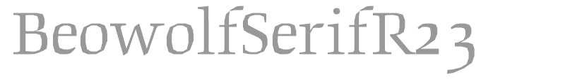 BeowolfSerifR23